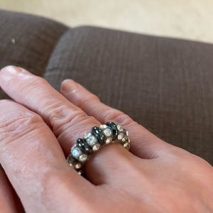 Swarovski Crystal Stretchy Ring